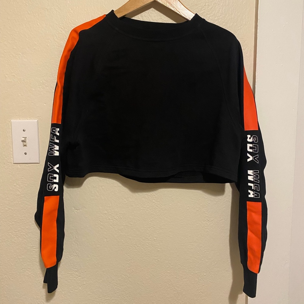 NWOT Sarah’s Day x White Fox Cropped Sweatshirt